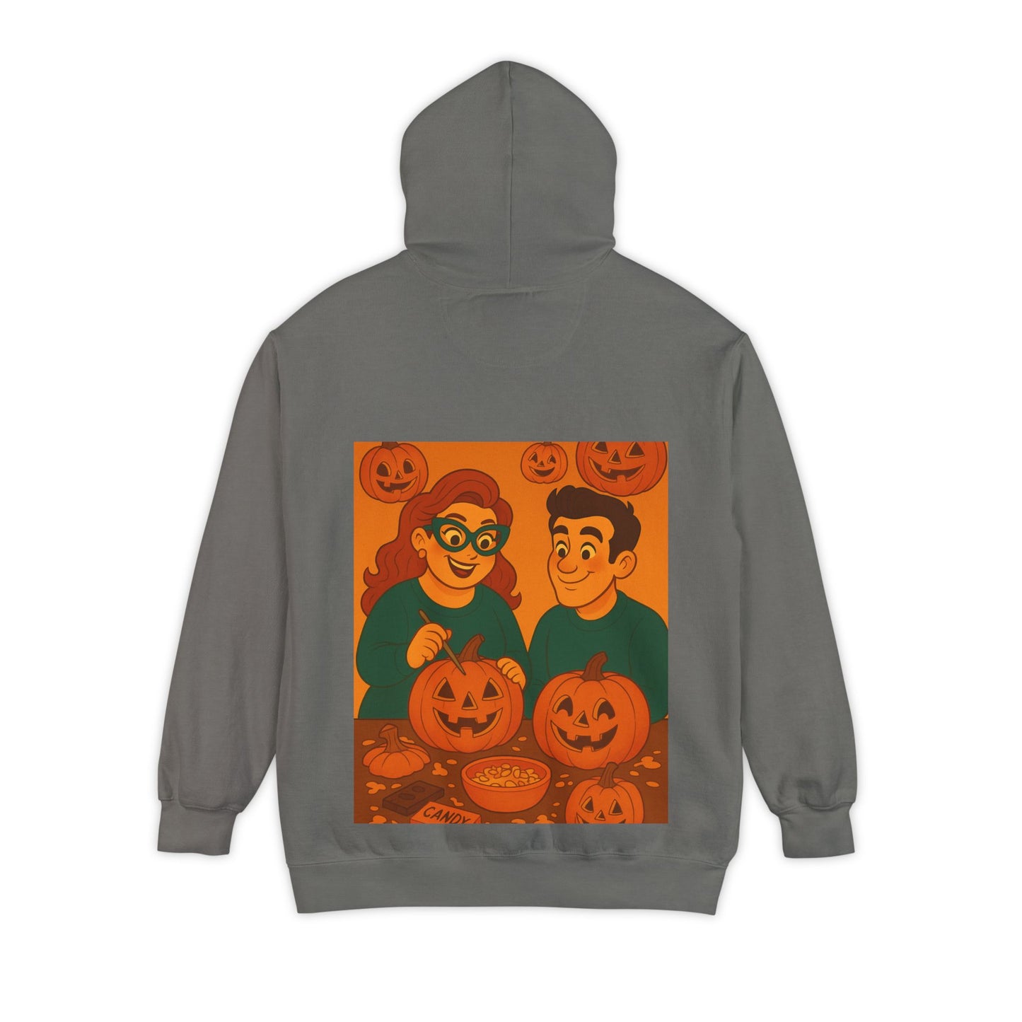 Halloween Graphic Hoodie | Unisex Cozy Sweatshirt, Perfect Gift for Friends, Casual Wear, Unique Style