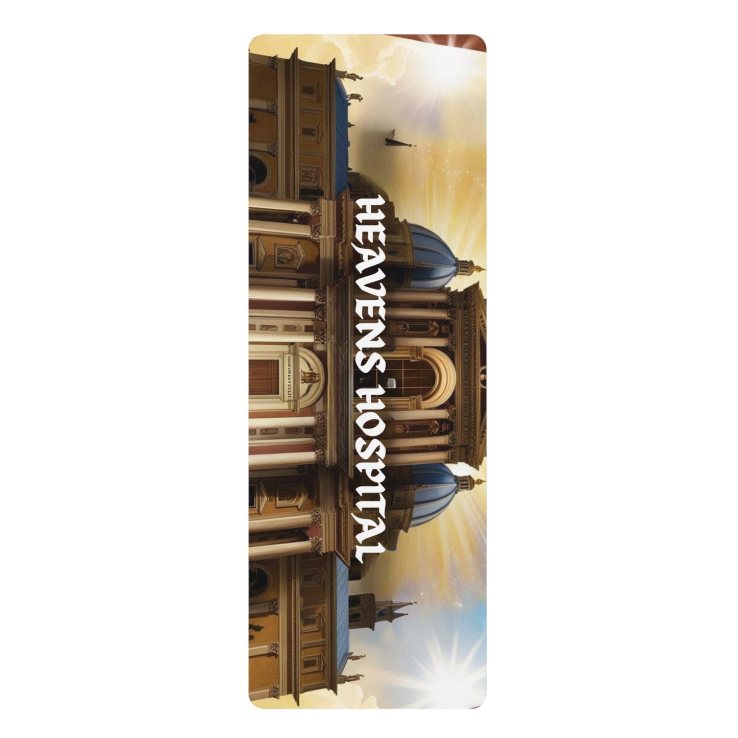 Heavens Hospital Yoga Mat - Inspirational Non-Slip Mat for Home Fitness, Meditation, Gift for Yoga Lovers, Exercise Accessories, [...]