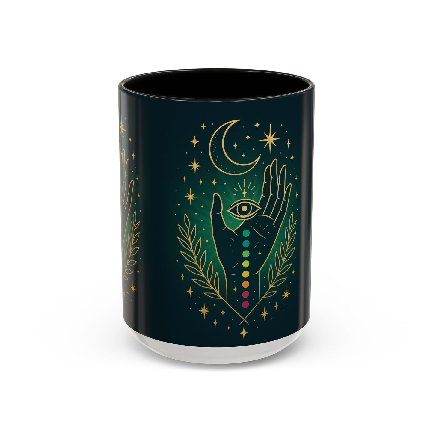 Chakra Accent Coffee Mug (11, 15oz)