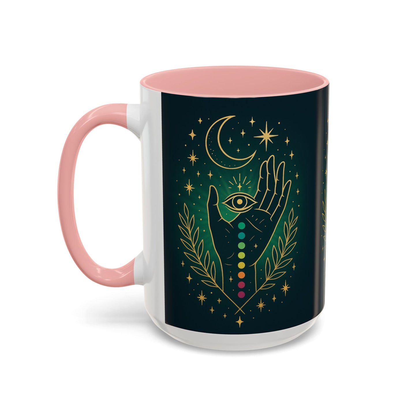Chakra Accent Coffee Mug (11, 15oz)