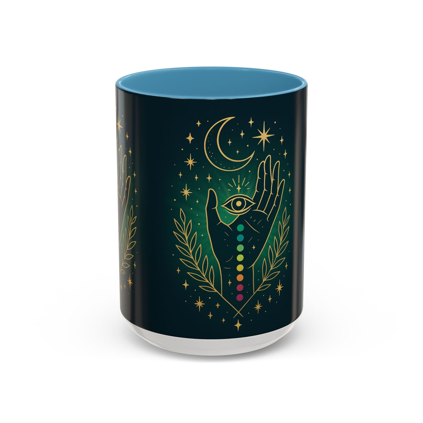Chakra Accent Coffee Mug (11, 15oz)