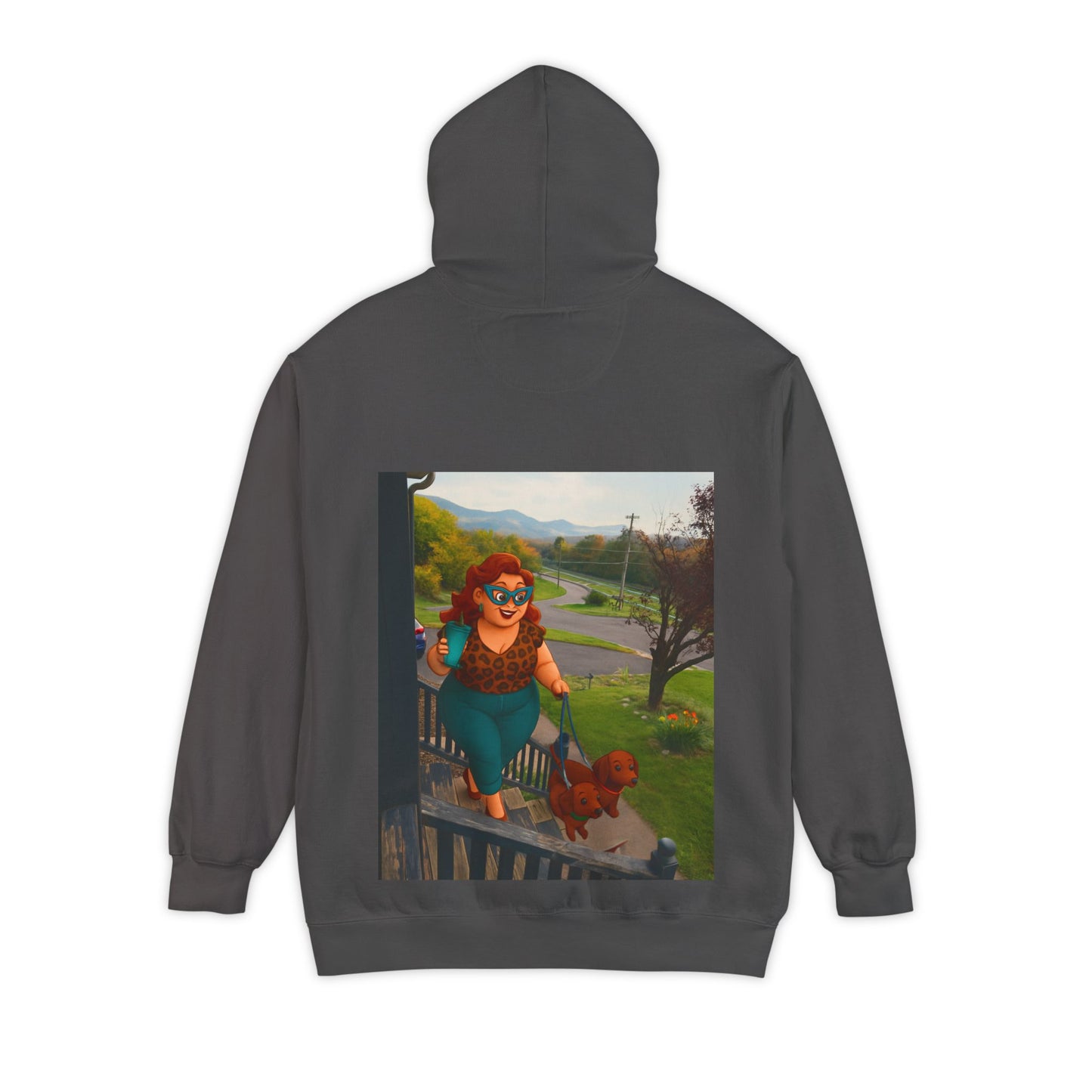 Unisex Garment-Dyed Hoodie